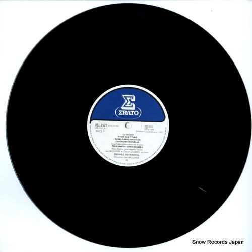 CACERES, OSCAR leo brouwer; elogio de la danza REL-2522