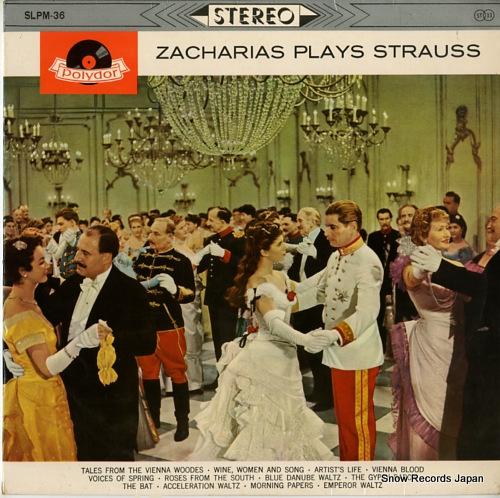 ZACHARIAS, HELMUT zacharias plays strauss SLPM-36
