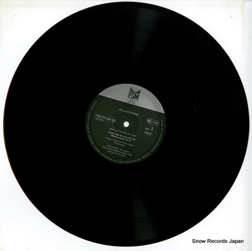 BLEES, THOMAS s.p.e.bach / abel; cellokonzerte FSM53224EB