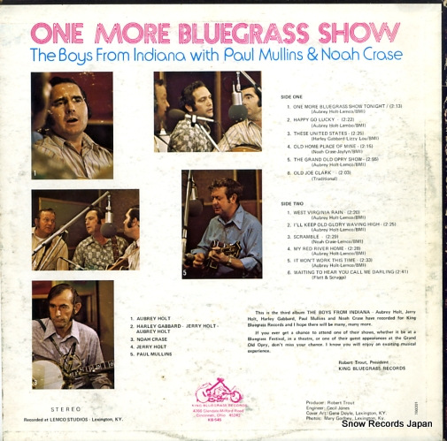 V/A one more bluegrass show KB-545