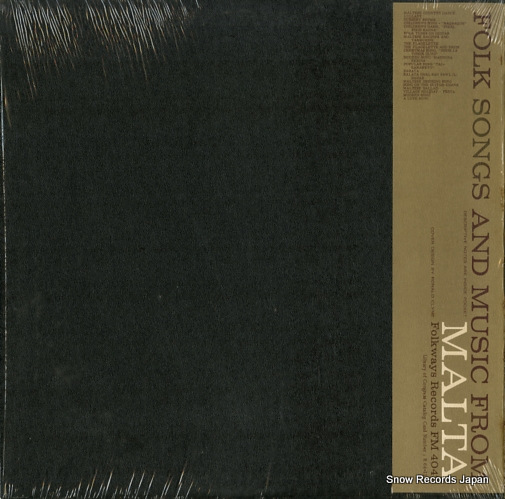 V/A folk songs and music from malta FM4047