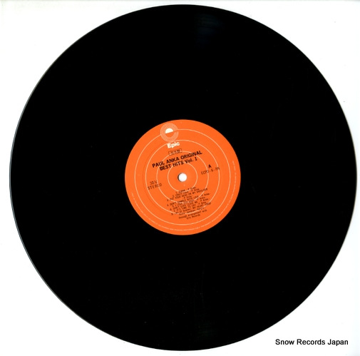 ANKA, PAUL paul anka original best hits vol.1 ECPO-6-PA