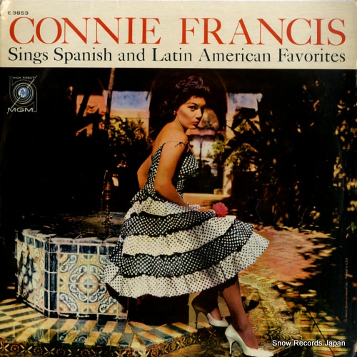 FRANCIS, CONNIE sings spanish & latin american favorites E3853