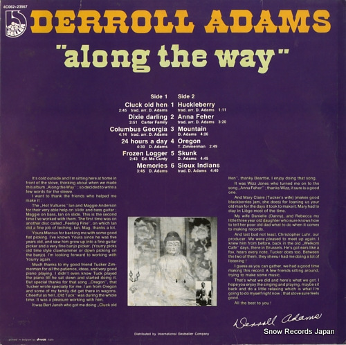 ADAMS, DERROLL along the way 4C062-23567
