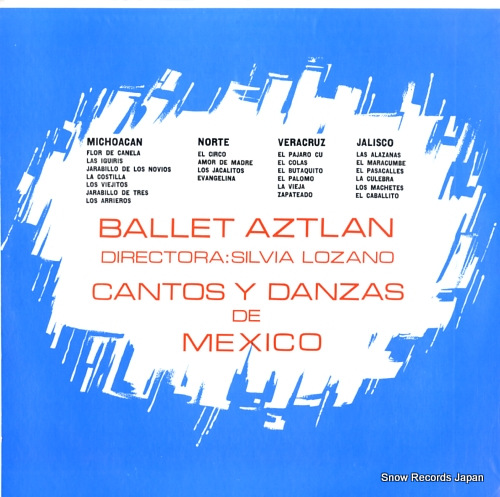 BALLET AZTLAN cantos y danzas de mexico D-875