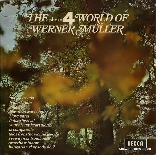 MULLER, WERNER the phase 4 world of werner muller SPA136