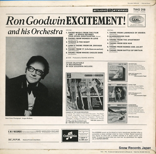 GOODWIN, RON excitement TWO318