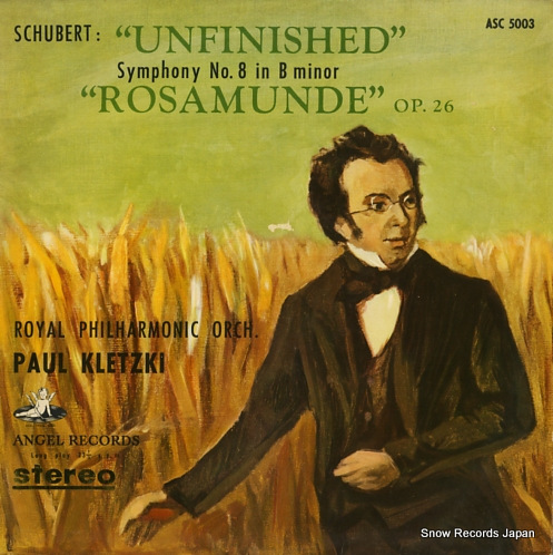 KLETZKI, PAUL schubert; unfinished/rosamunde ASC5003