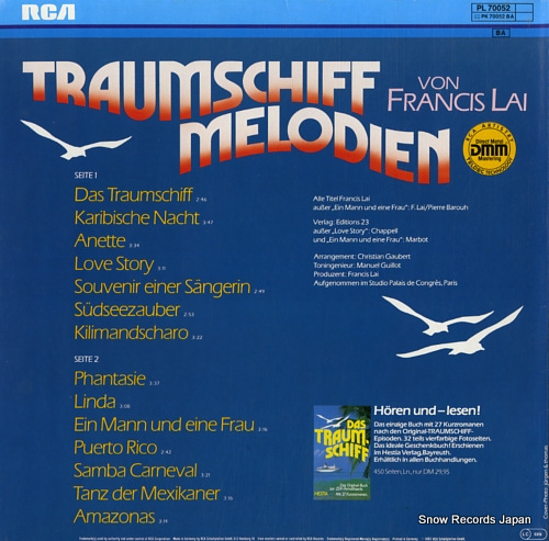 LAI, FRANCIS traumschiff-melodien PL70052