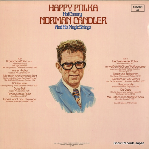CANDLER, NORMAN happy polka (hot canary) 622081