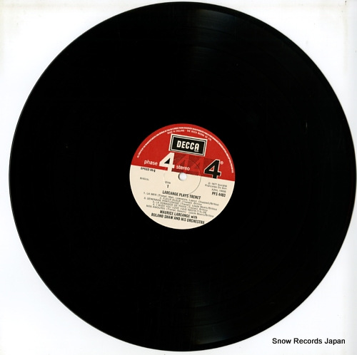 LARCANGE, MAURICE larcange plays trenet PFS4403