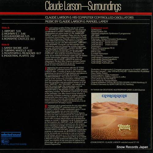 LARSON, CLAUDE surroundings STEREO122
