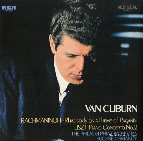 CLIBURN, VAN rachmaninoff; rhapsody on a theme of paganini SRA-2833