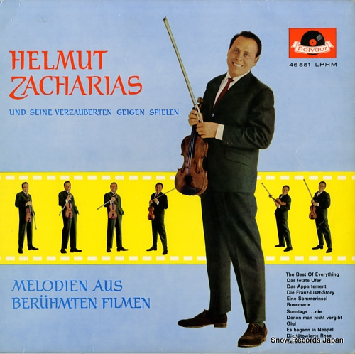 ZACHARIAS, HELMUT melodien aus beruhmten filmen 46551LPHM