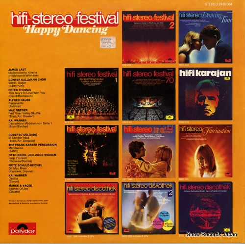 V/A hifi -stereo- festival happy dancing 2418064