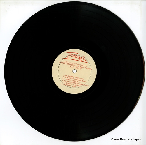ۥȡޥƥ joseito mateo con la super orquesta san jose LP-JT-101