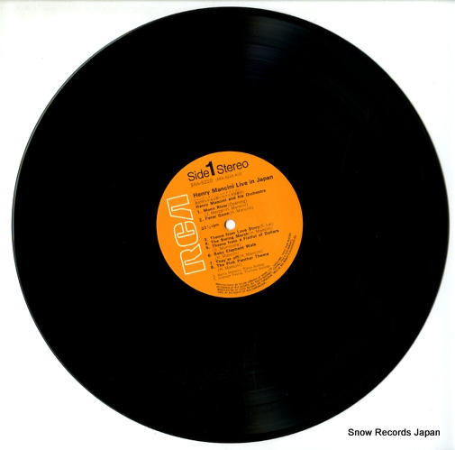 MANCINI, HENRY live in japan SRA-5220