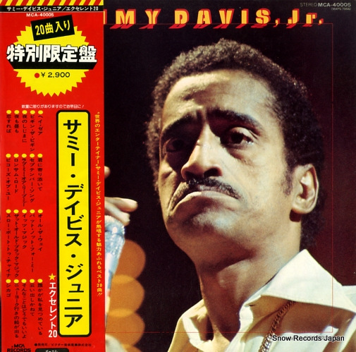 DAVIS, SAMMY, JR. sammy davis, jr. MCA-40005