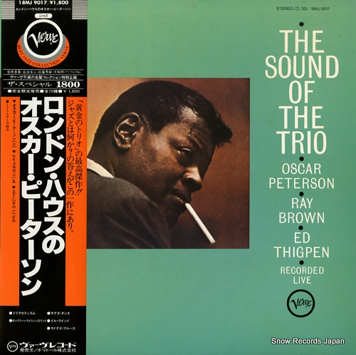 PETERSON, OSCAR the sound of the trio 18MJ9017