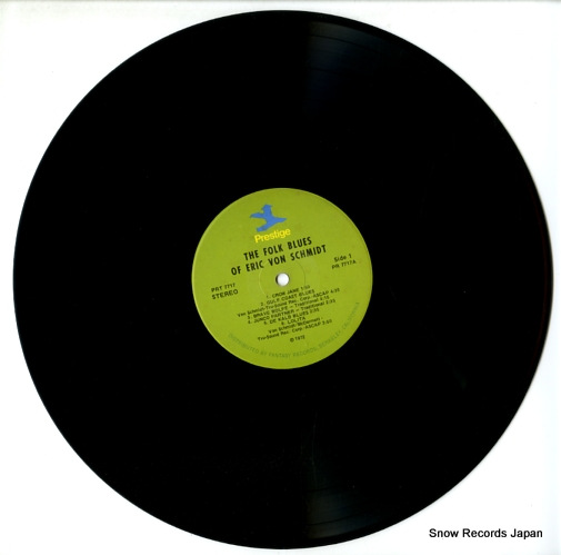 SCHMIDT, ERIC VON the folk blues PR7717