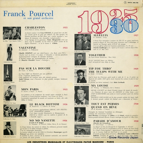 POURCEL, FRANCK 1925-1930 SHTX340736