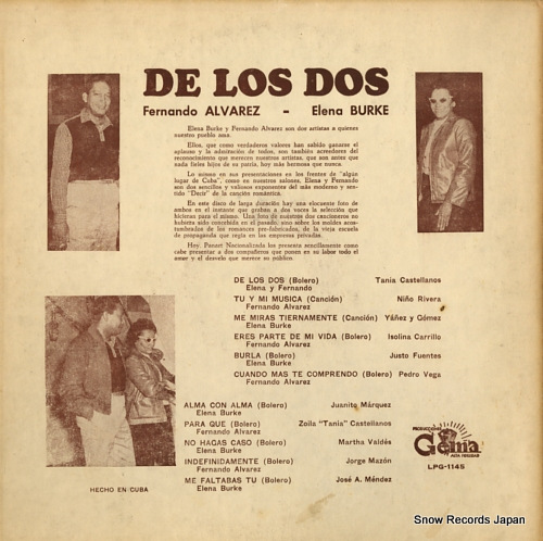 FERNANDO Y ELENA de los dos LPG-1145
