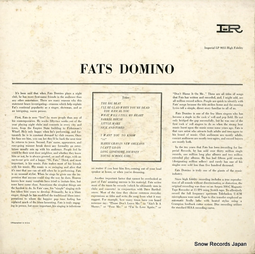 DOMINO, FATS the fabulous 