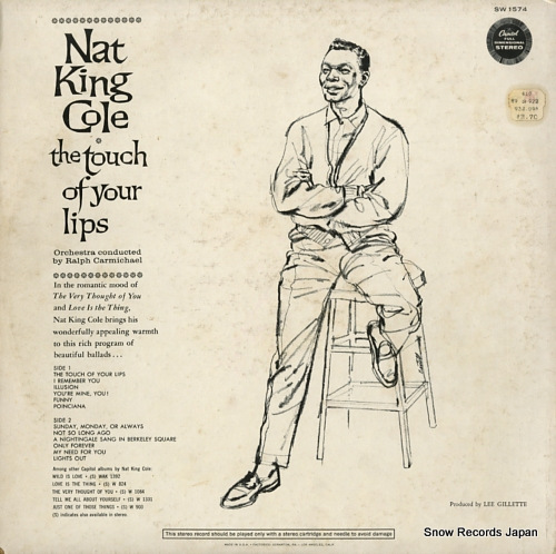 COLE, NAT KING the touch of your lips SW-1574