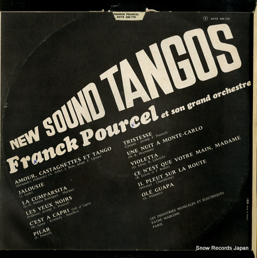 POURCEL, FRANCK new sound tangos SHTX340779
