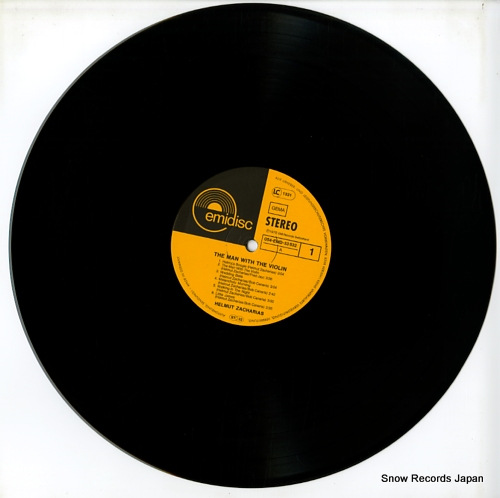 ZACHARIAS, HELMUT the man with the violin 054EMD33832