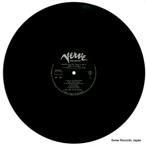 BASIE, COUNT basie in london MV1126
