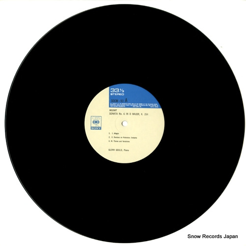GOULD, GLENN the mozart piano sonatas, vol.2 SOCM93