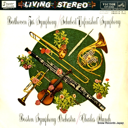 MUNCH, CHARLES beethoven; 5th symphony / schubert; 