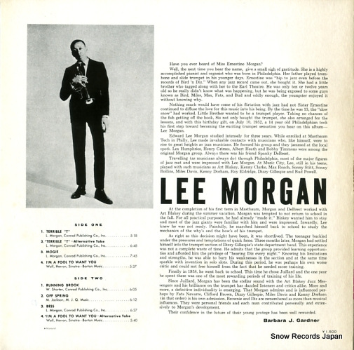 MORGAN, LEE here's lee morgan ULS-1657-JY