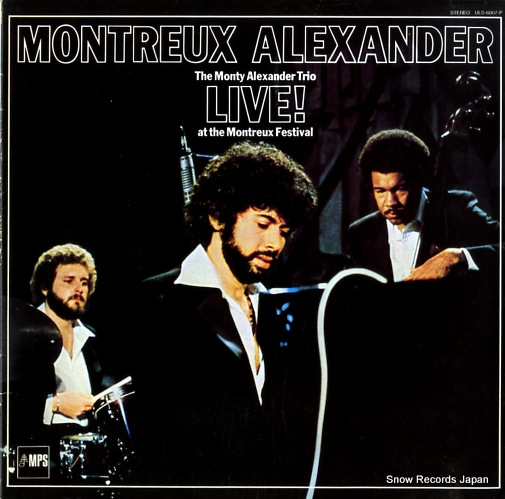 ALEXANDER, MONTY live at the montreux festival ULS-6007-P