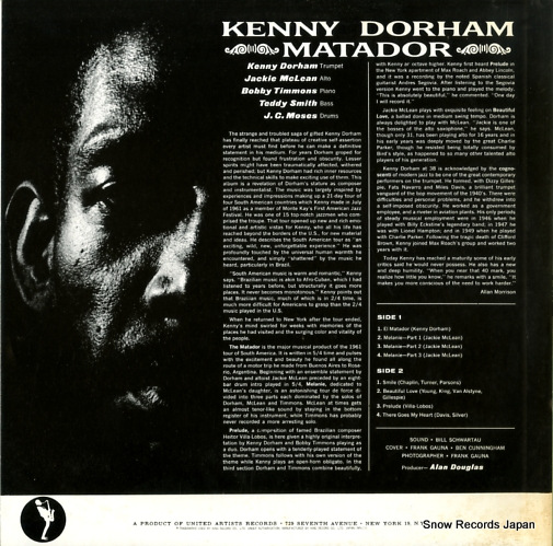 DORHAM, KENNY matador GXC3138