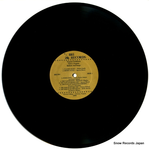 V/A virginia traditions / native virginia ballads and songs BRI004
