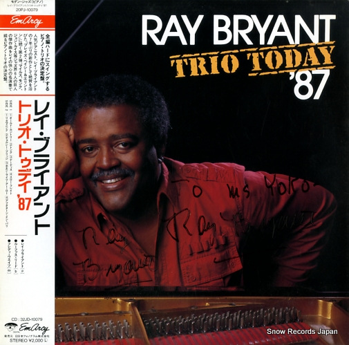 BRYANT, RAY trio today '87 20PJ-10079