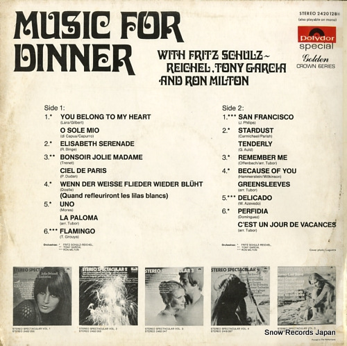 V/A music for dinner 2420128