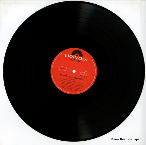 SCHULZ-REICHEL, FRITZ, AND DAS BRISTOL-BAR-SEXTETT nightclub international 249172