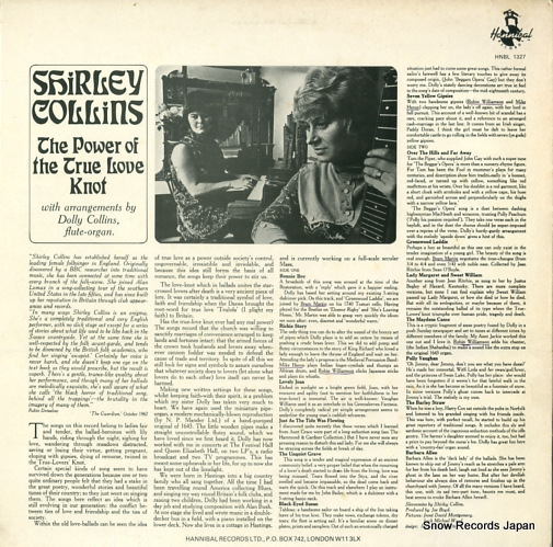 COLLINS, SHIRLEY the power of the true love knot HNBL1327