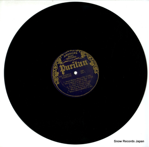 THE TENNEVA RAMBLERS the tenneva ramblers PURITAN3001