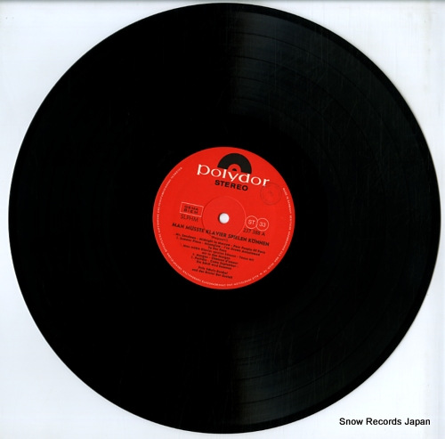 SCHULZ-REICHEL, FRITZ, AND DAS BRISTOL-BAR-SEXTETT man musste klavier spielen konnen 237388