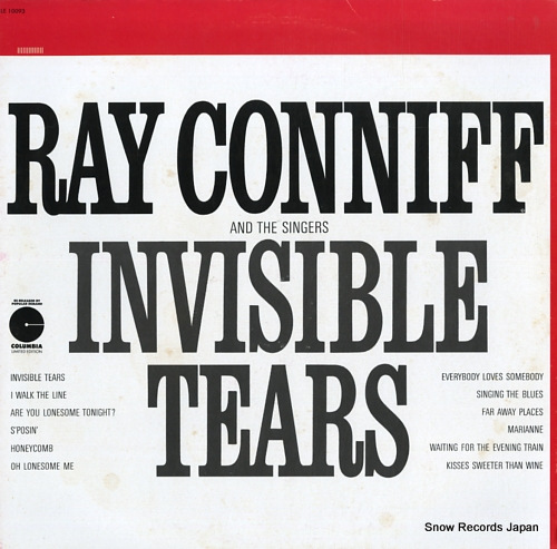 CONNIFF, RAY, AND THE SINGERS invisible tears LE10093