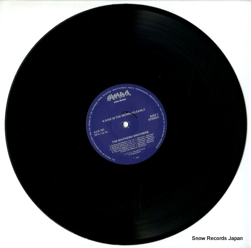 MATHEWS BROTHERS, THE a kiss in the morning early AVA101