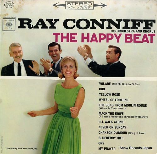 CONNIFF, RAY, AND HIS ORCHESTRA AND CHORUS the happy beat CS8749