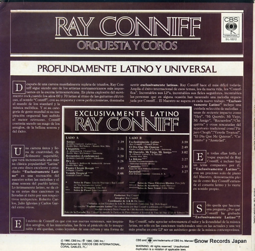 CONNIFF, RAY exclusivamente latino DIL-10312