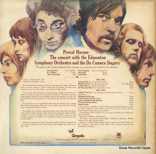 PROCOL HARUM procol harum live GP-214