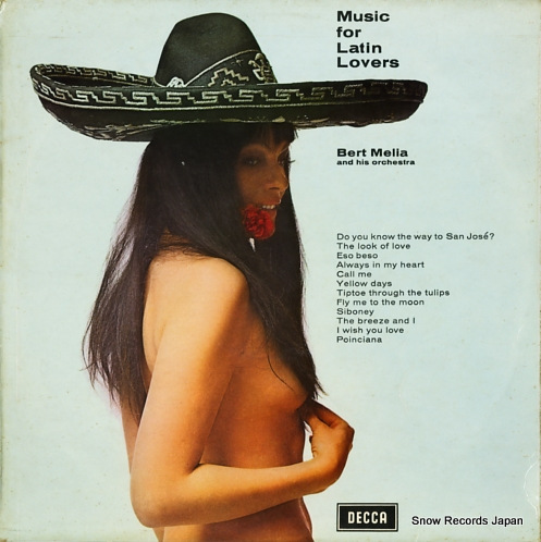 MELIA, BERT music for latin lovers SKL4948