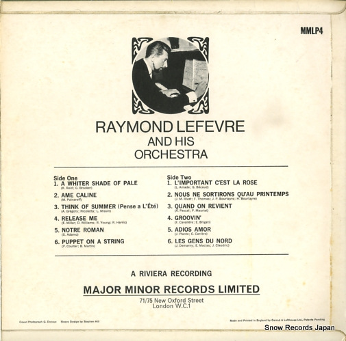 LEFEVRE, RAYMOND raymond lefevre MMLP4
